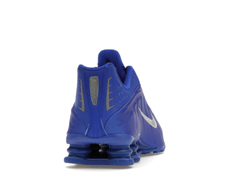 Nike Shox R4 Racer Blue Metallic Silver - Racer Blue/Metallic Silver-Phantom - HJ7303-445 - 28