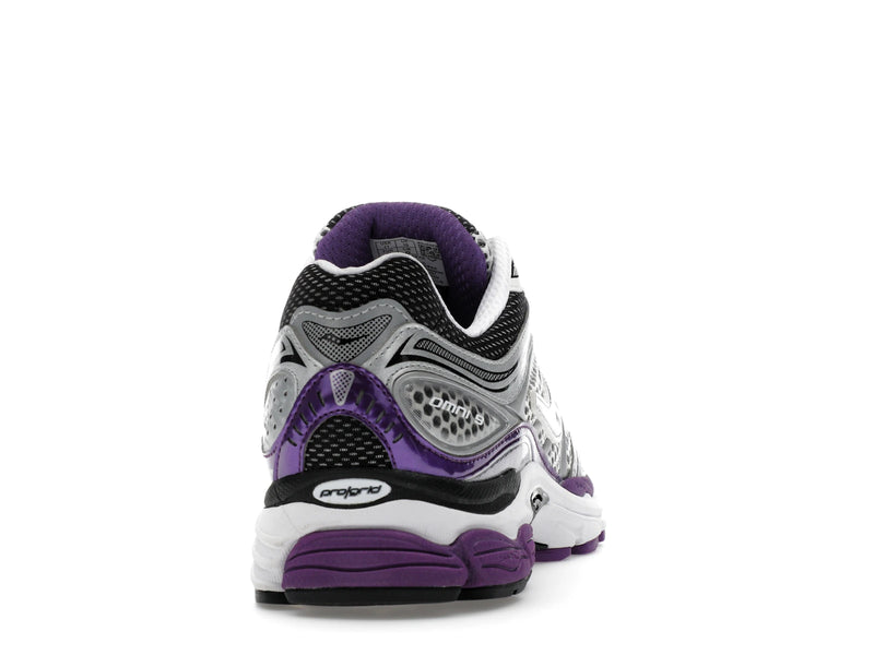Saucony Progrid Omni 9 White Black Silver Purple - Silver/Purple - S70739-10 - 28