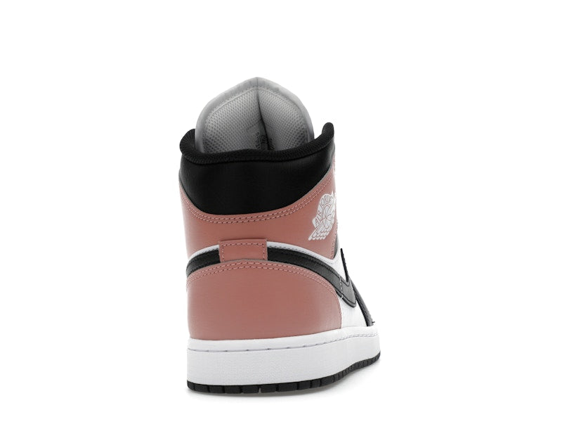 Air Jordan 1 Mid White Rust Pink Black - White/Rust Pink/Black - DQ8426-100 - 28