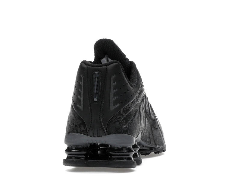 Nike Shox R4 Black Floral - Black/Dark Smoke Grey - HV0934-002 - 28