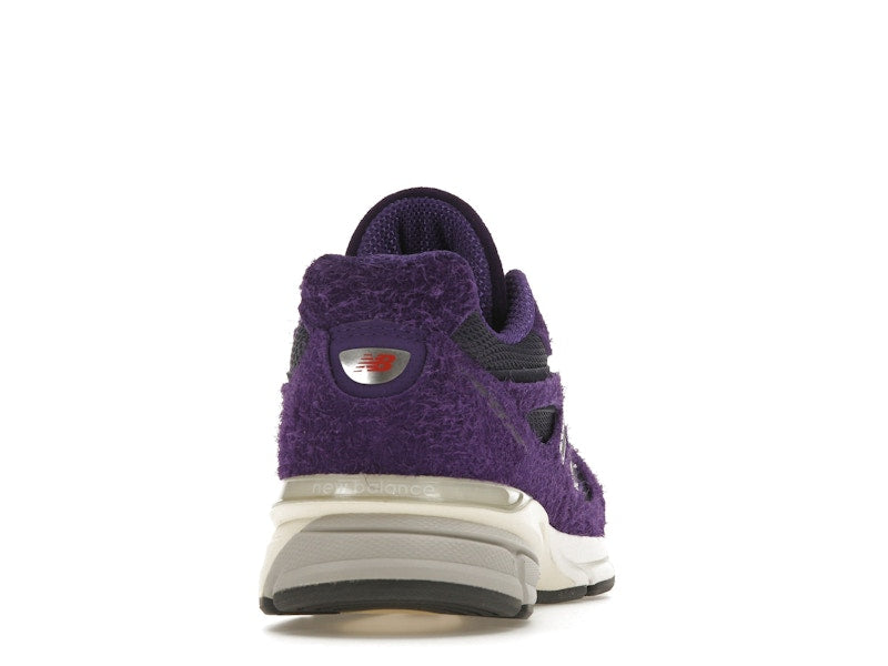 New Balance 990v4 MiUSA Teddy Santis Plum Purple - Plum Purple/White/Black - U990TB4 - 28