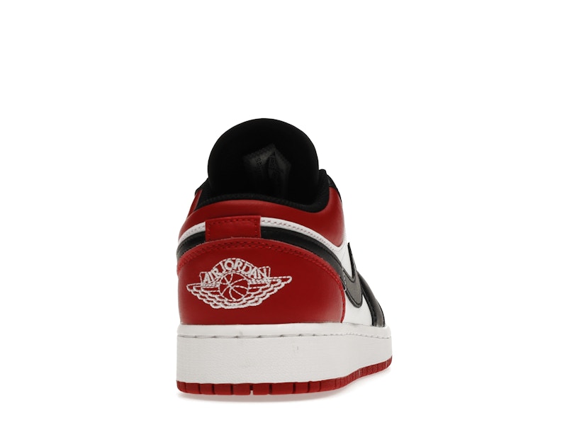 Air Jordan 1 Low Bred Toe (GS) - vista 28