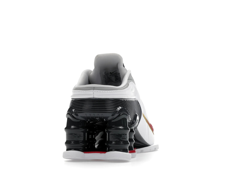 Nike Shox Mr4 Mule Martine Rose Metallic Platinum Varsity Red - White/Varsity Red/Metallic Platinum/Dark Charcoal - IM5420-100 - 28