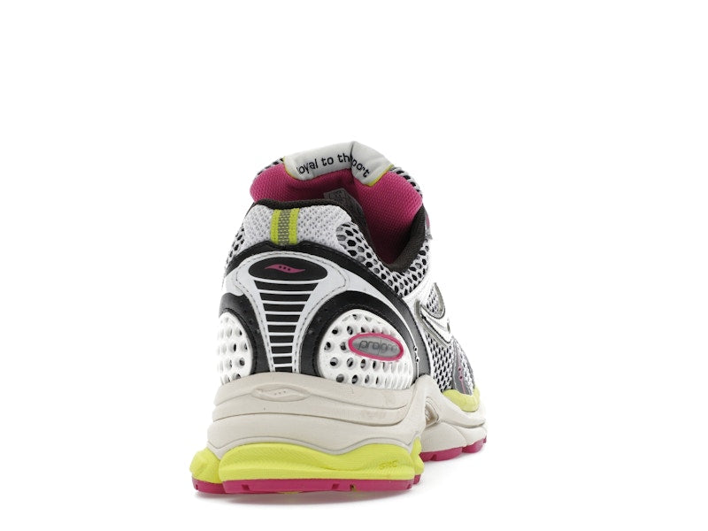 Saucony Progrid Triumph 4 White Fluo Pink - White/Fluo - S70704-14 - 28