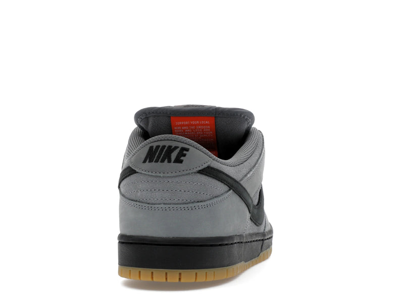 Nike SB Dunk Low Pro Cool Grey - Cool Grey/Black/Cool Grey/Dark Grey/Gum Light Brown/Safety Orange - FJ1674-002 - 28