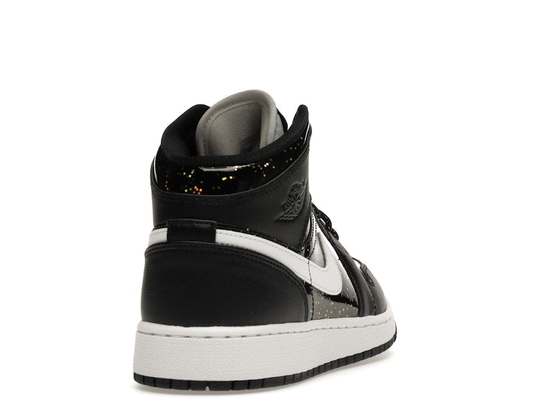 Air Jordan 1 Mid Black Speckle (GS) - visning 29