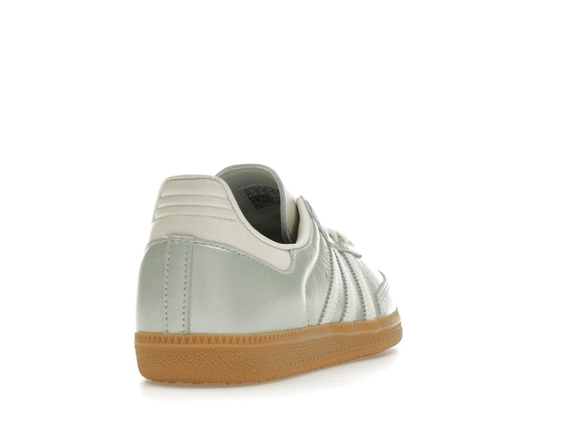 adidas Samba OG Linen Green Metallic (Women's) - Linen Green Metallic/Off White/Cyber Metallic - IG1965 - 29