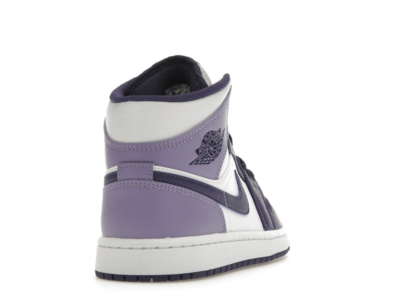 Air Jordan 1 Mid Blueberry - Sky J Purple/White/Sky J Light Purple - DQ8426-515 - 29