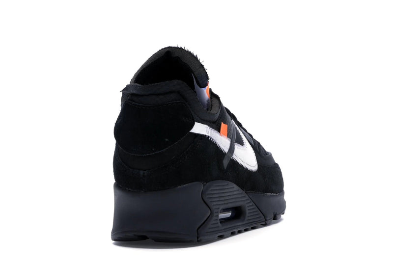 Nike Air Max 90 Off White Black - Black/Black-Cone-White - AA7293-001 - 29