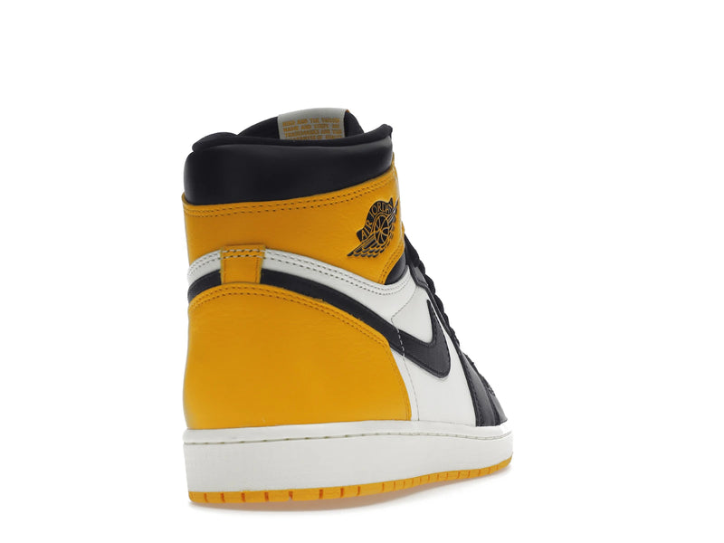 Air Jordan 1 Retro High OG Yellow Toe - Taxi/Black-Sail - 555088-711 - 29