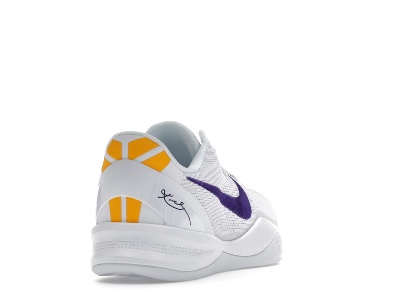 Nike Kobe 8 Protro Lakers Home - White/Court Purple/University Gold - HF9550-100 - 29
