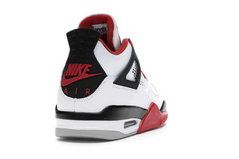 Air Jordan 4 Retro Fire Red (2020) - White/Black-Tech Grey-Fire Red - DC7770-160 - 29