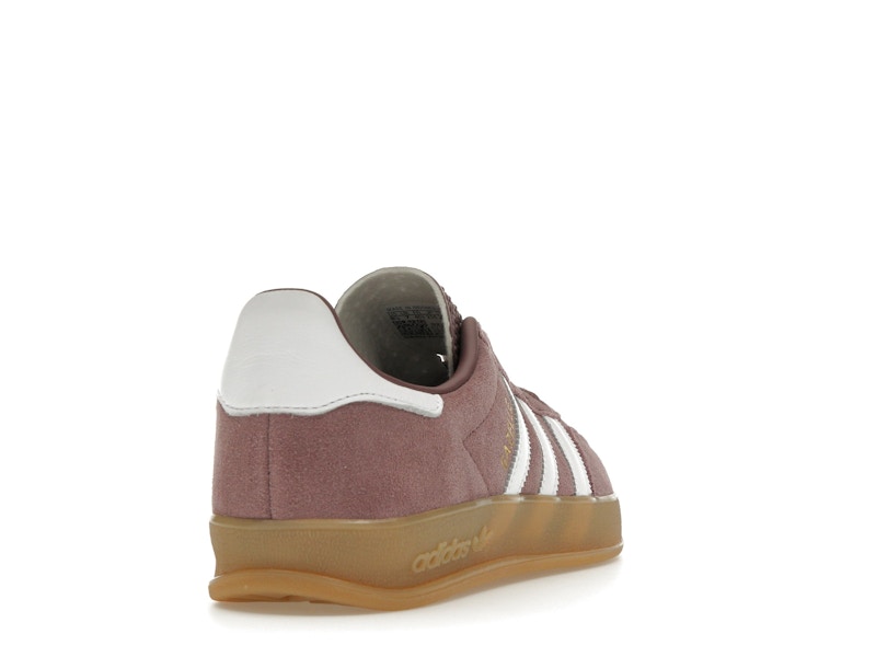 adidas Gazelle Indoor Shadow Fig (Women's) - Shadow Fig/Footwear White/Gum - IH5483 - 29