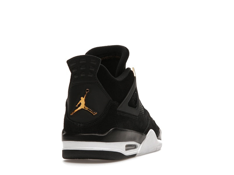 Air Jordan 4 Retro Royalty - Black/Metallic Gold-White - 308497-032 - 29