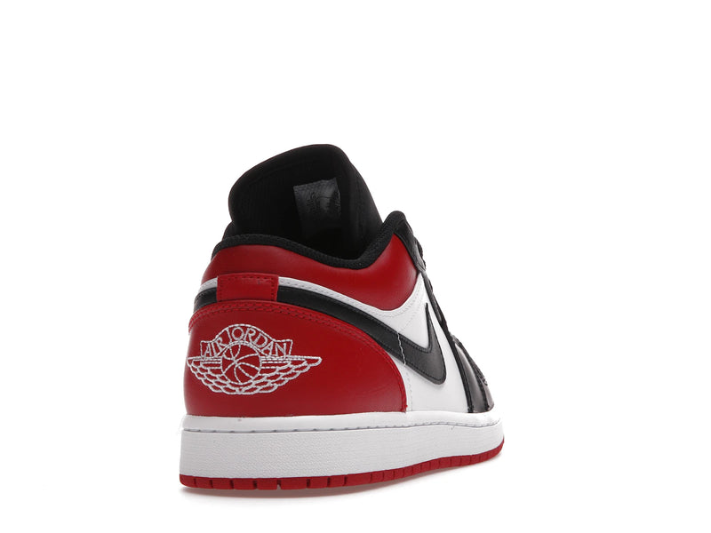 Air Jordan 1 Low Bred Toe - Gym Red/White-Black - 553558-612 - 29