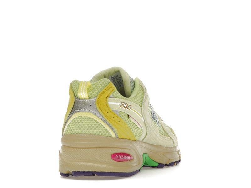 New Balance 530 Salehe Bembury Prosperity Be The Prize - Dusty Yellow/Celery Green - MR530PR - 29