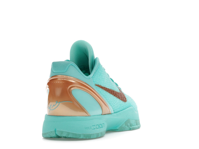 Nike Kobe 6 Protro Jalen Brunson Statue Of Liberty - Hyper Turquoise/Metallic Copper - IQ5774-300 - 29