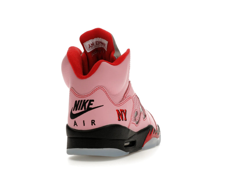 Air Jordan 5 Retro Awake Ny Arctic Pink - Arctic Pink/Metallic Silver-University Red-Black-White-Clear - DV4982-600 - 29