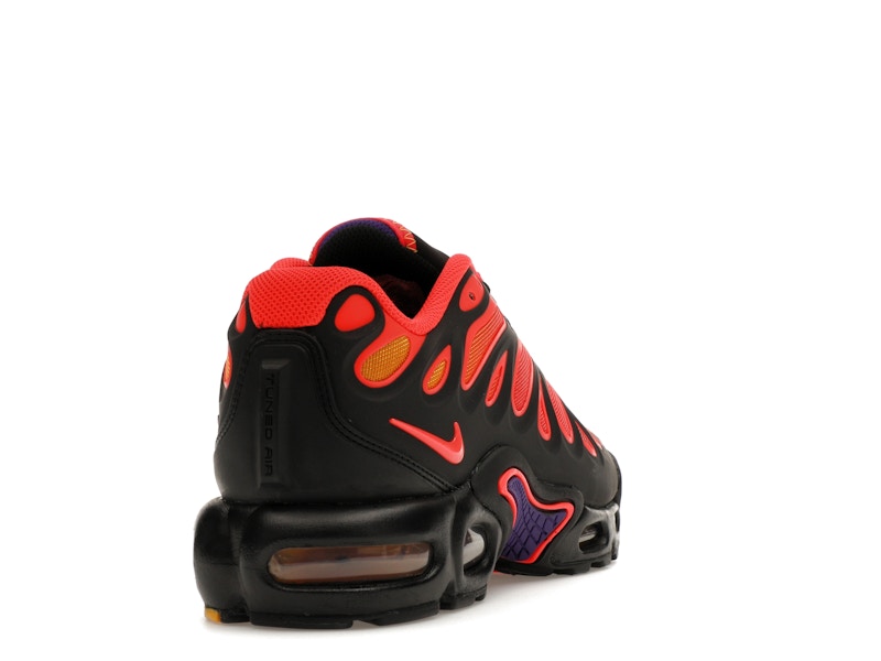 Nike Air Max Plus Drift All Day - Black/Field Purple/Laser Orange/Bright Crimson - FD4290-003 - 29