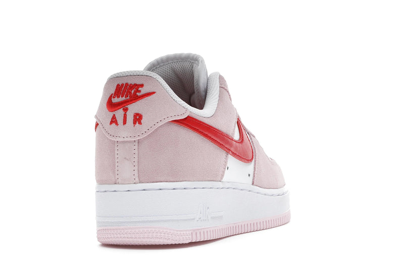 Nike Air Force 1 07 QS Love Letter - Tulip Pink/University Red-White - DD3384-600 - 29