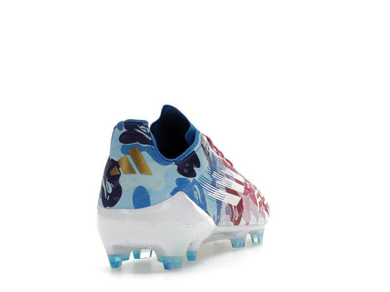 Adidas F50 Elite Fg Bape Multi Camo - Clear Pink/Cloud White/Icey Blue - JS0573 - 29
