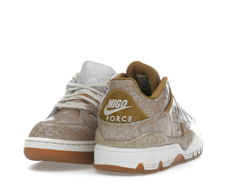 Nike Air Force 3 Low SP Nigo Kintsugi Bamboo - Bamboo/Multi-Color/Gum Medium Brown - HQ0261-201 - 29