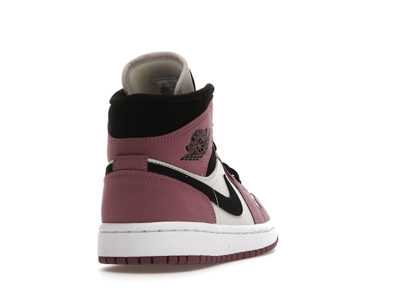 Air Jordan 1 Mid Berry Pink (W) - Light Mulberry/Light Bone/White/Black - DC7267-500 - 29