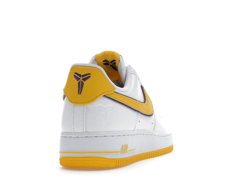 Nike Air Force 1 Low Kobe Bryant Lakers Home - White/Varsity Maize/Varsity Purple - FZ1151-100 - 29