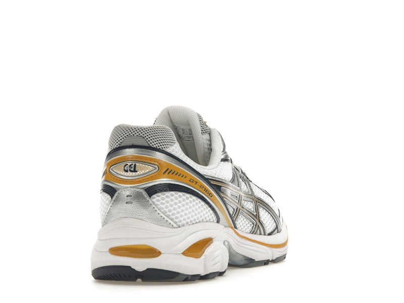 ASICS GT-2160 White Pure Silver Gold - White/Pure Silver - 1203A275-102 - 29