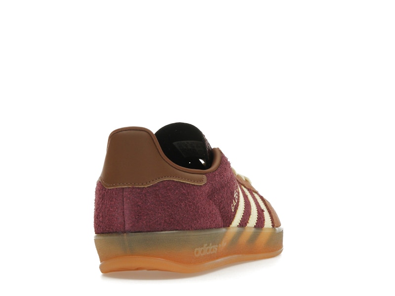 adidas Gazelle Indoor Maroon Almost Yellow - Maroon/Almost Yellow/Preloved Brown - JI0324 - 29