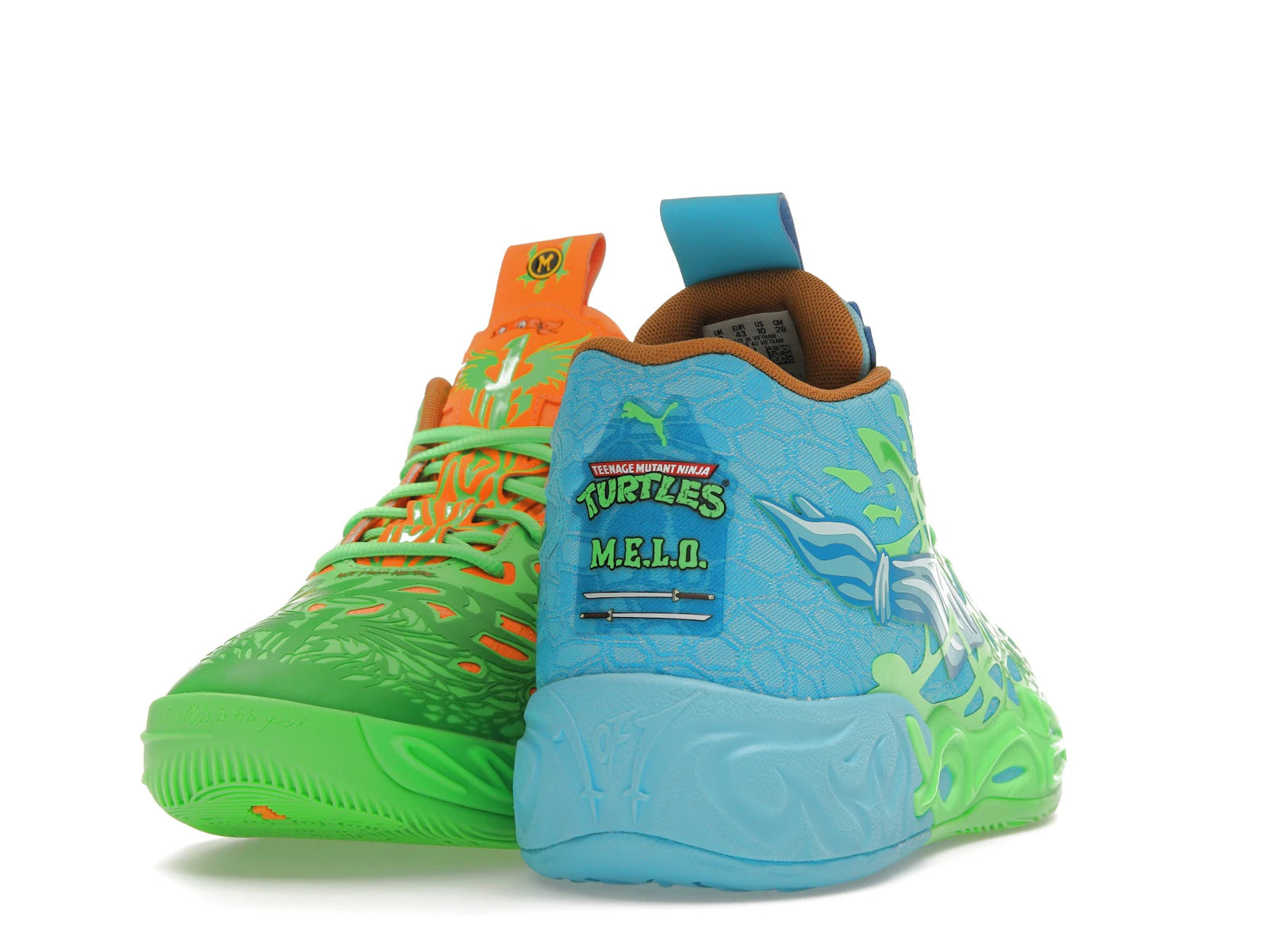 Puma Lamelo Ball Mb04 Teenage Mutant Ninja Turtles Leonardo And Michelangelo - view 29