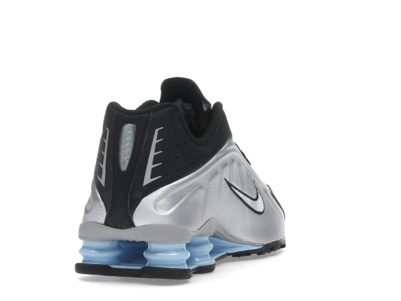 Nike Shox R4 Metallic Silver Black Psychic Blue - Metallic Silver/Black/Psychic Blue/Metallic Silver - HQ1988-004 - 29