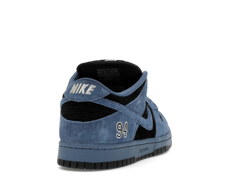 Nike SB Dunk Low Supreme 94 Ocean Fog - Ocean Fog/Ocean Fog/Black - HQ8487-400 - 29