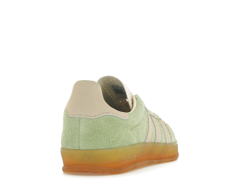 adidas Gazelle Indoor Semi Green Spark (Women's) - Semi Green Spark/Almost Yellow/Cream White - IE2948 - 29
