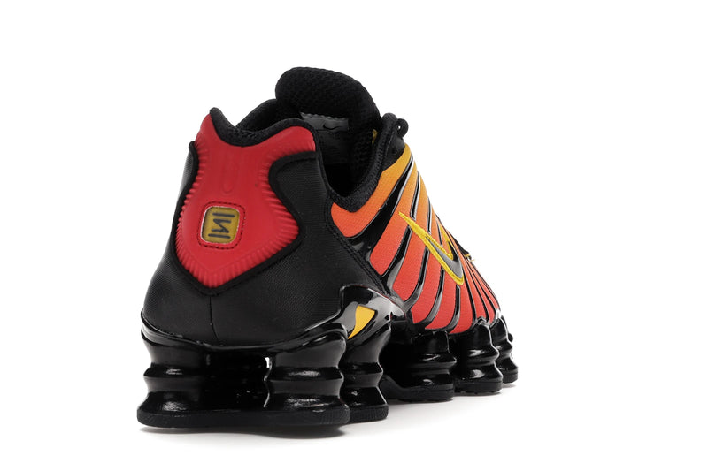 Nike Shox Tl Sunrise - Black/Black-Amarillo-University Red - AV3595-004 - 29
