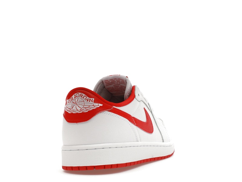 Air Jordan 1 Retro Low OG University Red - White/University Red-White - CZ0790-161 - 29