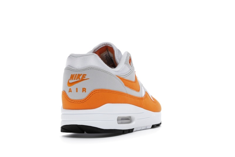 Nike Air Max 1 Anniversary Orange (2020) - White/Magma Orange-Neutral Grey-Black - DC1454-101 - 29