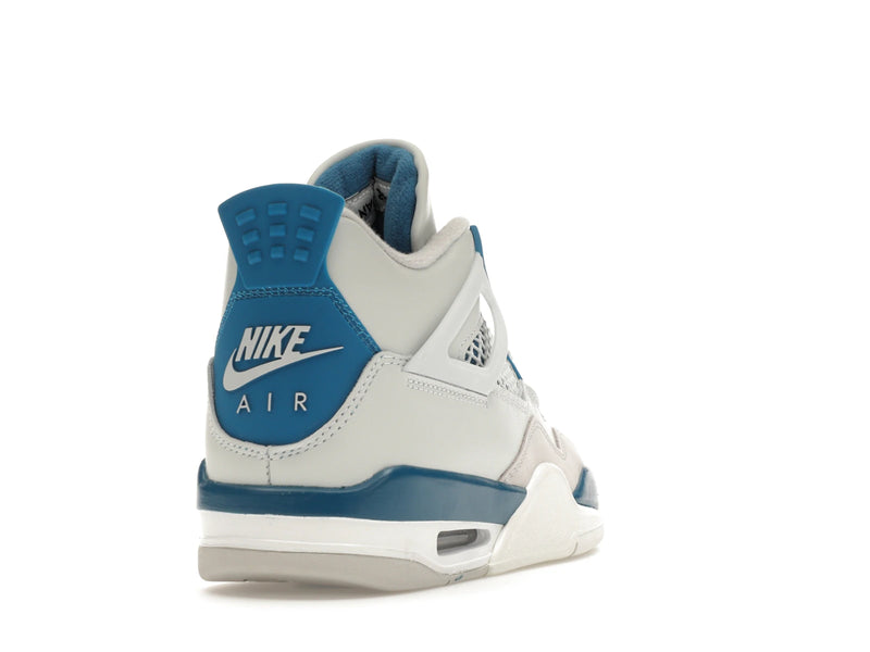 Air Jordan 4 Retro Military Blue (2024) (GS) - Off-White/Military Blue/Neutral Grey - HF4281-141 - 29