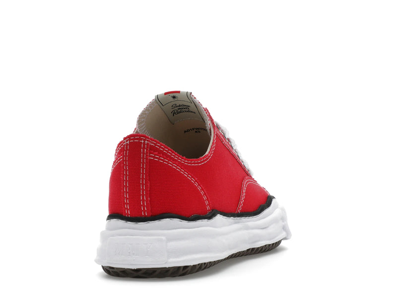 Maison Mihara Yasuhiro Peterson OG Sole Canvas Low Red - A01FW702-RED - 29