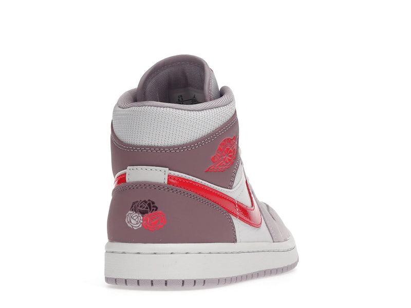 Air Jordan 1 Mid Valentines Day (2022) (W) - White/Pink-Crimson - DR0174-500 - 29