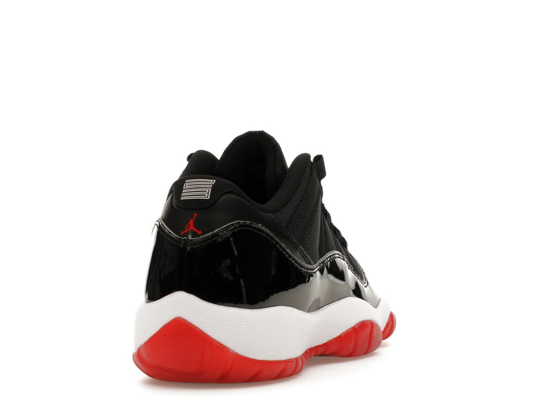 Air Jordan 11 Retro Low Bred (2025) (GS) - Black/White-Varsity Red - FV5121-006 - 29