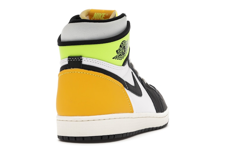 Air Jordan 1 Retro High White Black Volt University Gold - White/Black-Volt-University Gold - 555088-118 - 29