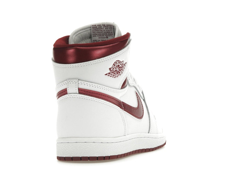 Air Jordan 1 Retro High 85 OG Metallic Burgundy - White/Team Red/White - BQ4422-161 - 29