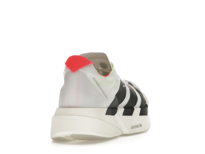 adidas Adizero Adios Pro 4 White Black Red (Women's) - widok 30