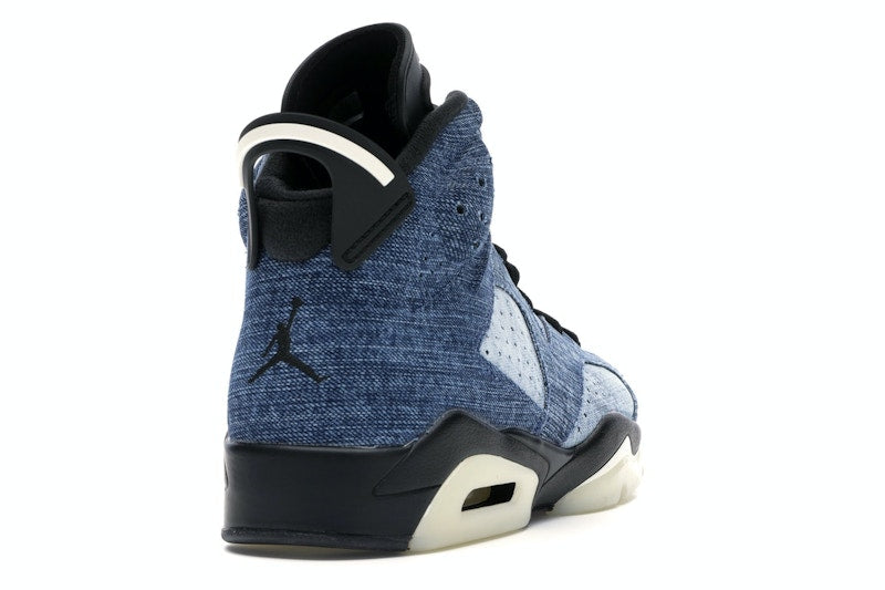 Air Jordan 6 Retro Washed Denim - Washed Denim/Sail-Varsity Red-Black - CT5350-401 - 29