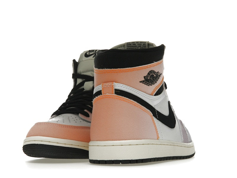 Air Jordan 1 Retro High OG Skyline - Vivid Orange/Black/Iced Lilac/True Blue/Sail - DX0054-805 - 29