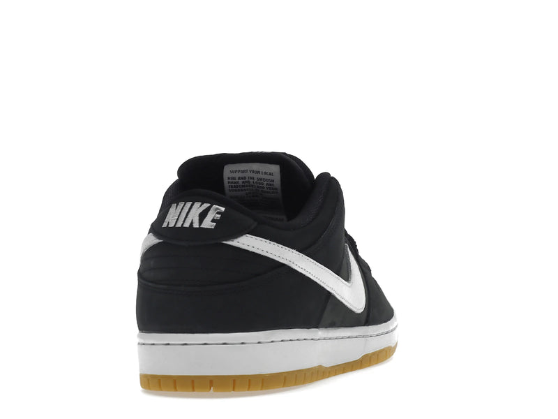 Nike SB Dunk Low Pro Black Gum - Black/White/Black/Gum Light Brown - CD2563-006 - 29