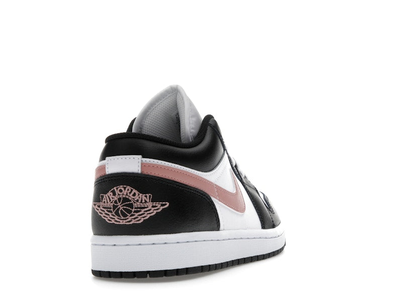 Air Jordan 1 Low Black Rust Pink - Black/Rust Pink/White - 553558-165 - 29