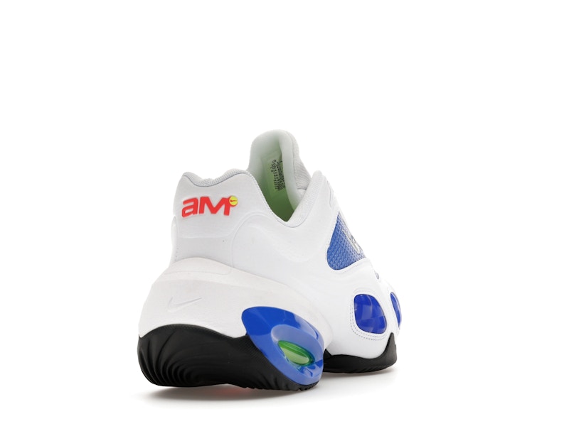 Nike Air Max Muse Veneda Carter White Racer Blue (Women's) - White/Metallic Silver/Racer Blue/Light Racer Blue/Bright Crimson/Black - HV9929-100 - 29