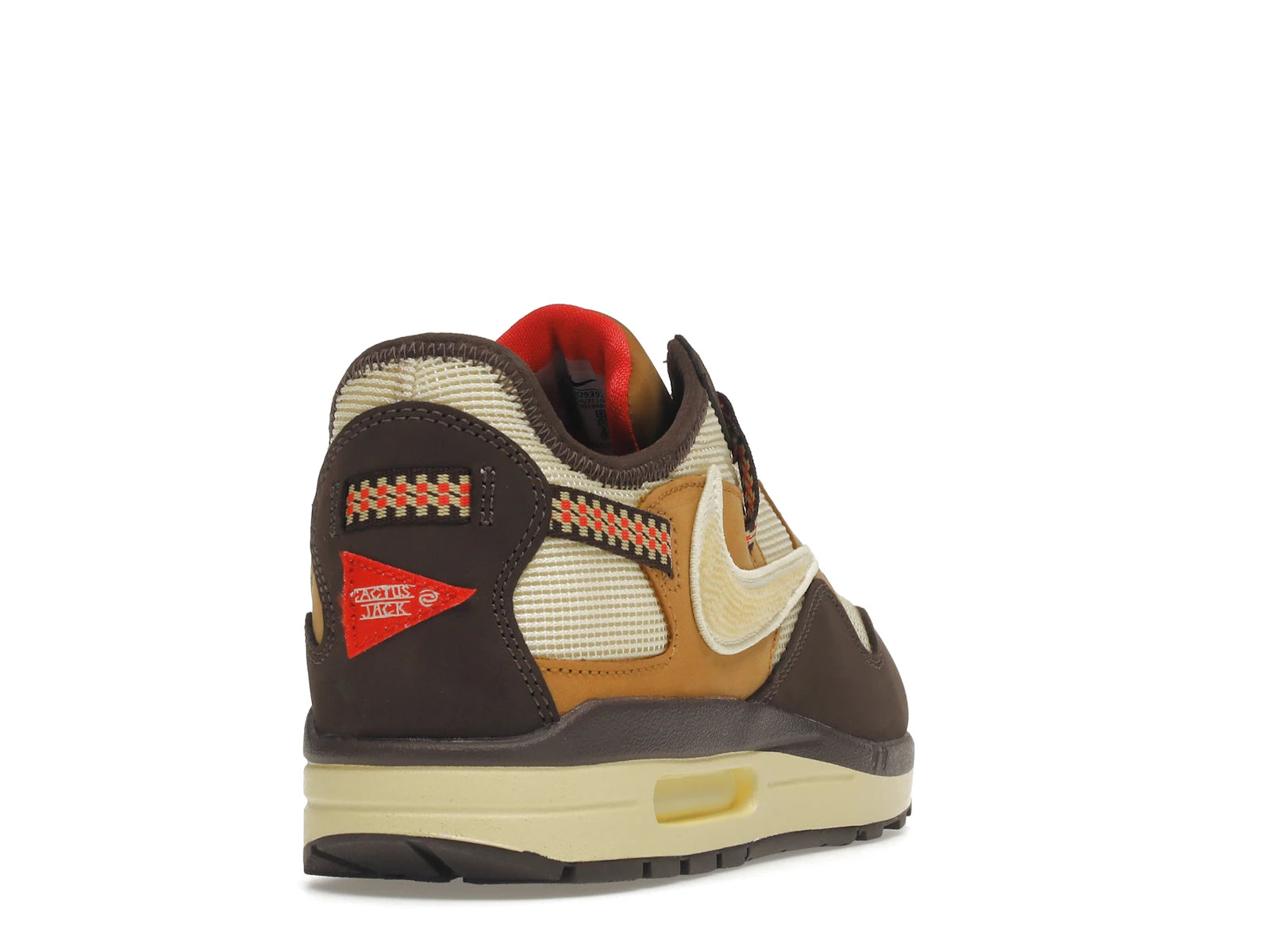 Nike Air Max 1 Travis Scott Baroque Brown - Baroque Brown/Lemon Drop-Wheat-Chile Red - DO9392-200 - 29
